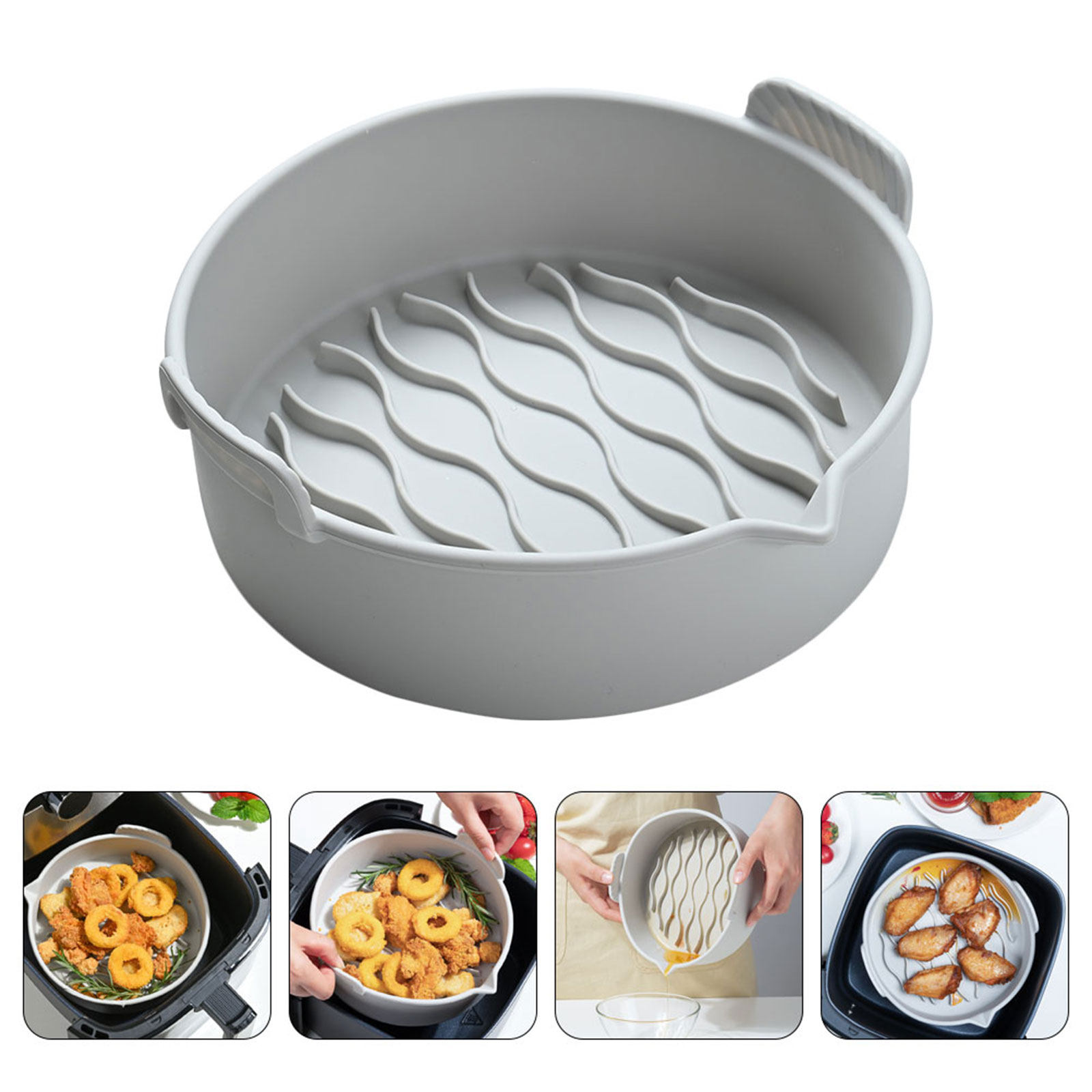 Air Fryer Silicone Liner Nonst - Air Fryer ulasan dan harga