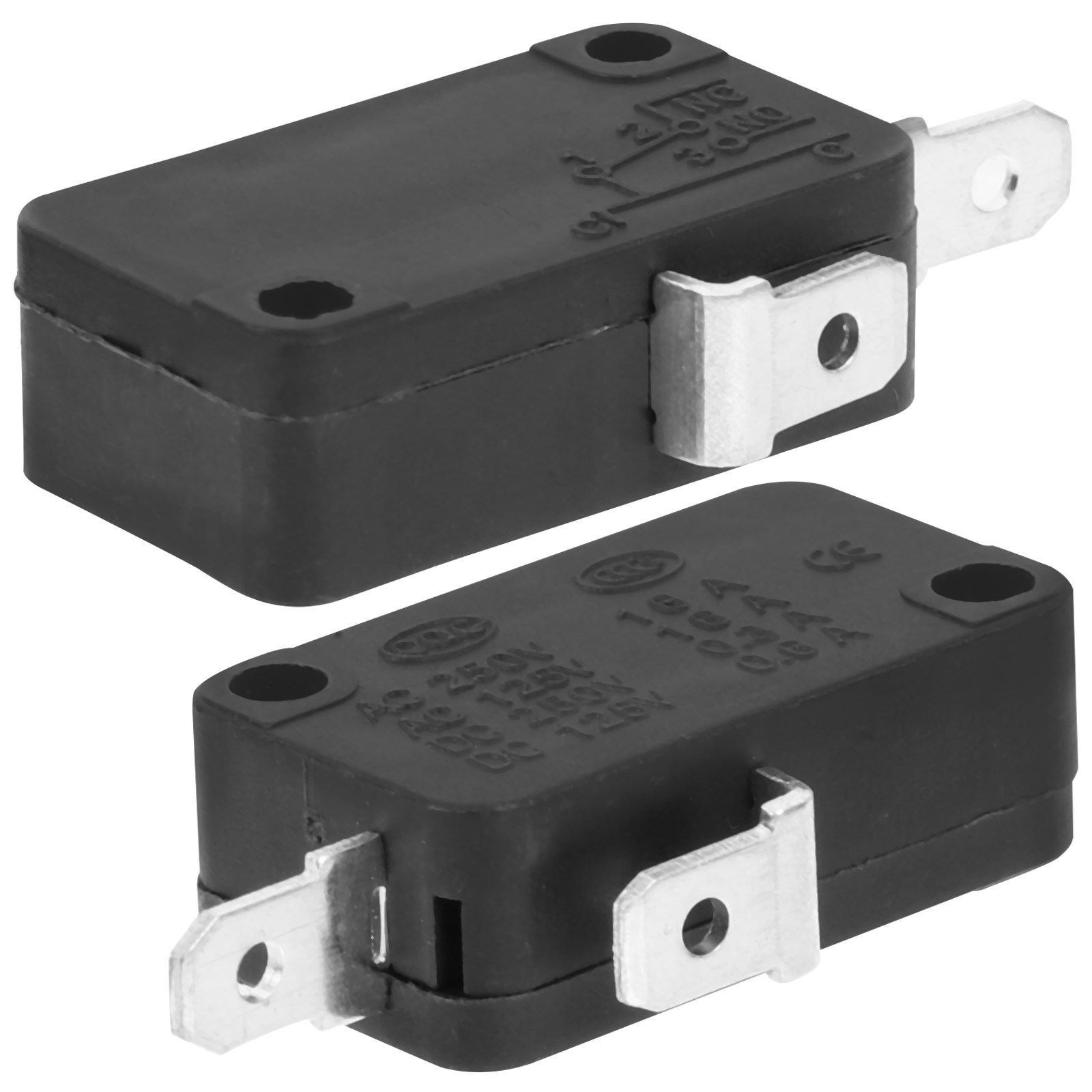 2Pcs Micro Switch Normally Ope - Microwave Oven ulasan dan harga