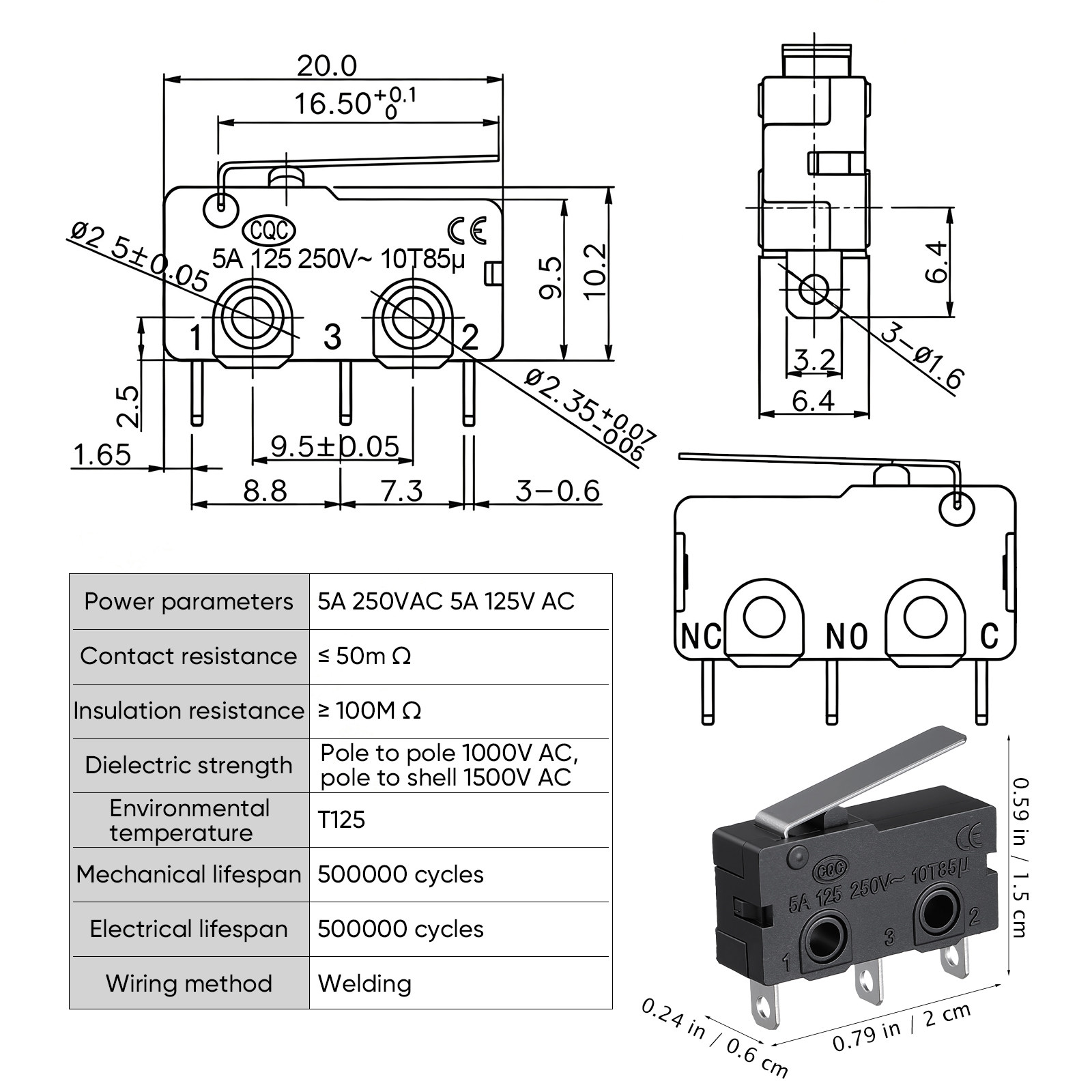 Microwave Door Microswitch 12  - Microwave Oven ulasan dan harga