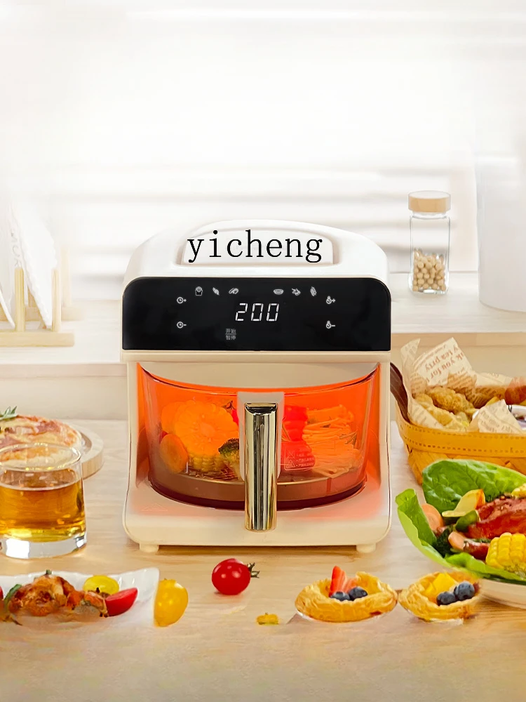New Air Fryer Home Visual Glas - Air Fryer ulasan dan harga