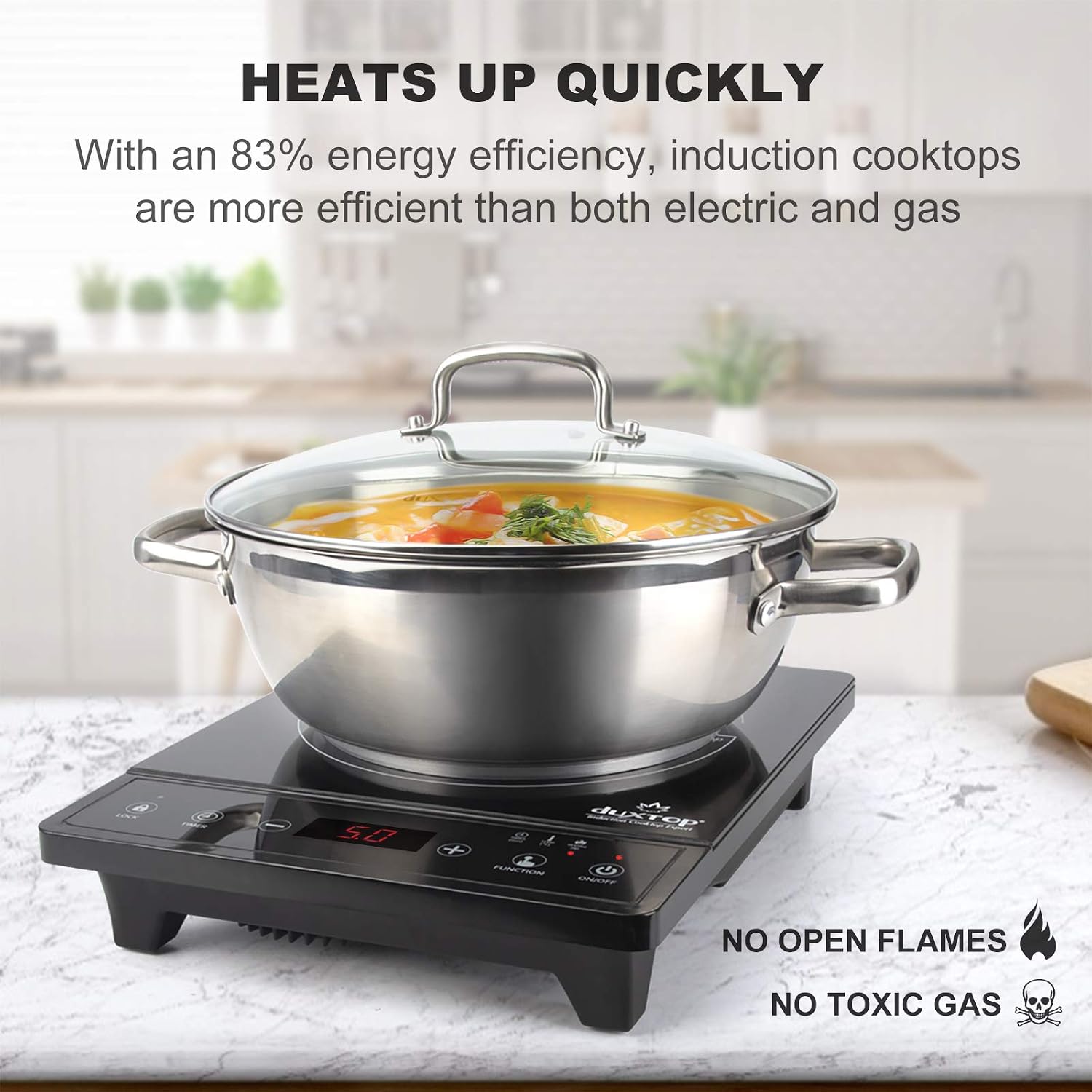 Portable Induction Cooktop, Co - Induction Cooktop Portable ulasan dan harga