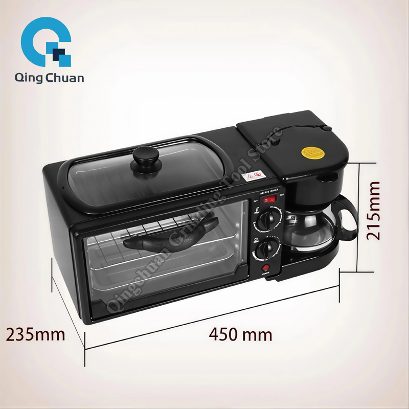 Breakfast Machine Multi-functi - Toaster ulasan dan harga